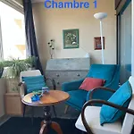 Daire Bleu Indigo - T3- Terrasse- Vue Et Montagne - Piscine - Clim- Wifi -parking Canet-en-Roussillon