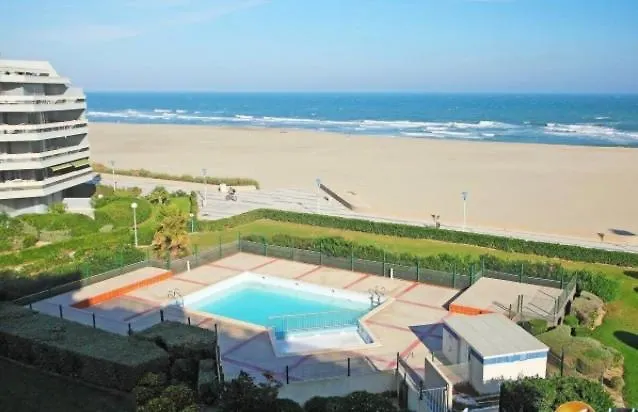 Bleu Indigo - T3- Terrasse- Vue Et Montagne - Piscine - Clim- Wifi -parking Apartmán Canet-en-Roussillon